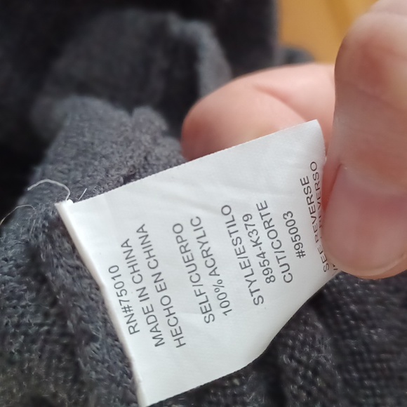 City Triangle Charcoal Sweater Dress - Picture 3 of 4